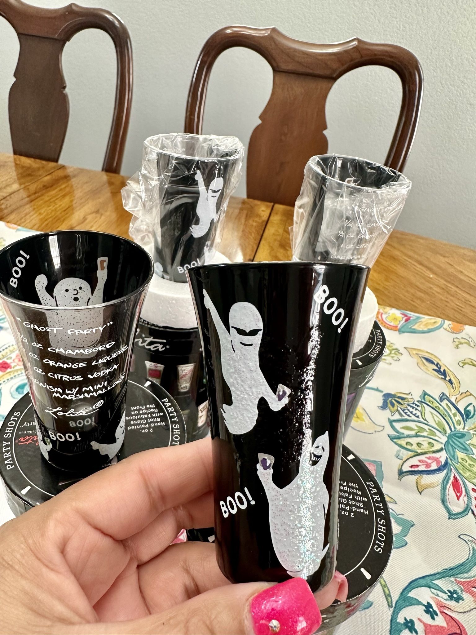 NEW LOLITA GHOST PARTY SHOT GLASSES