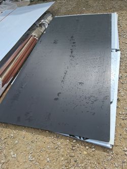 1/2" Black pvc sheet