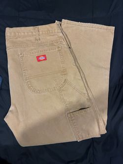 Tan Relaxed fit Dickies 38x30