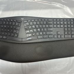 Logitech Ergo K860 wireless ergonomic keyboard.