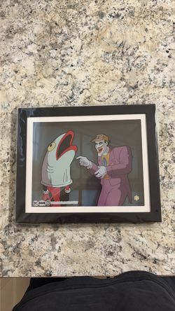 Batman Animated Series Joker Framed Limited Edition Print
