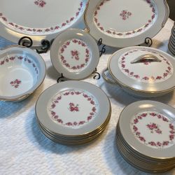 Vintage Noritake China Glenrose 5206 Dinner Set