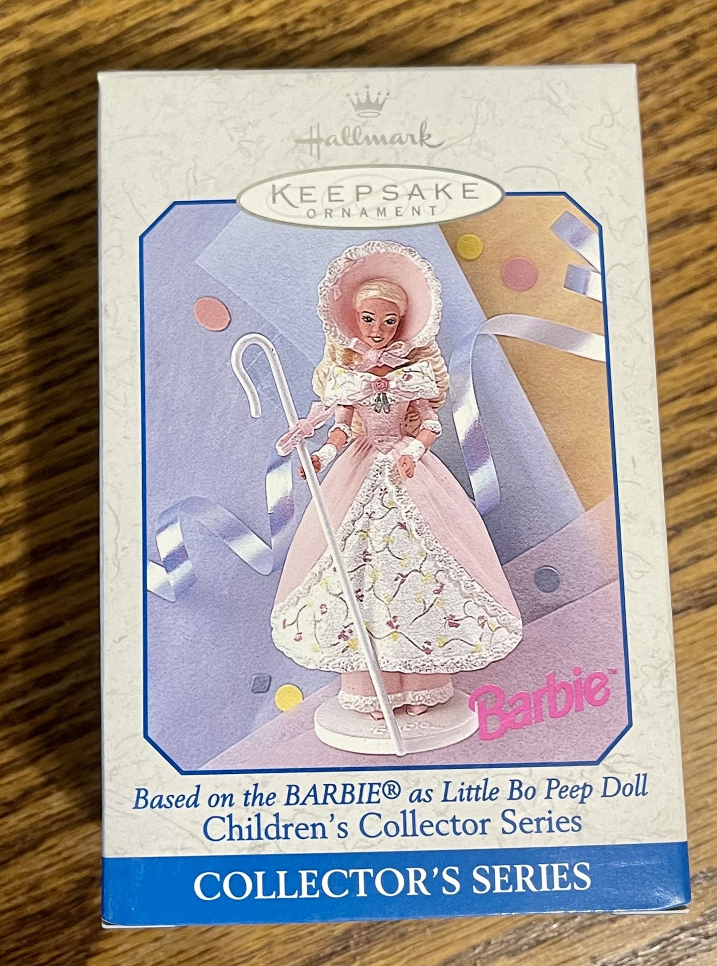 1998 Hallmark Keepsake Ornament Based On Barbie As Little Bo Peep Doll Brand New