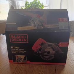 Black And Decker 13 Amp Circular Saw $30