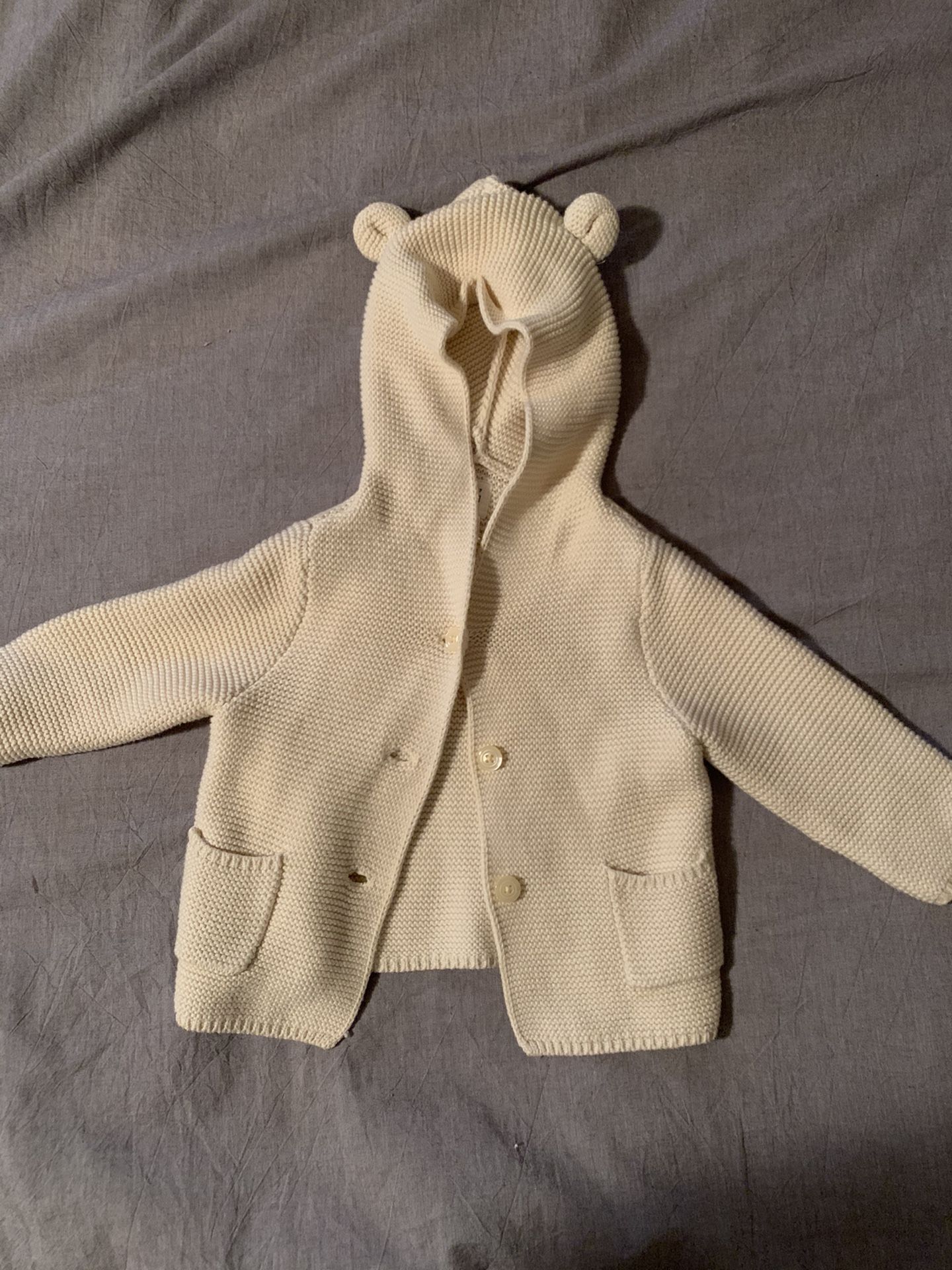 Gap Baby Bear knit jacket