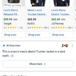 Mens Levi's Trucker Jacket 
