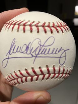 Sandy Alomar jr signed autographed baseball 