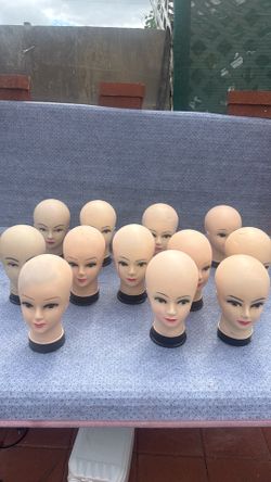 Mannequin heads  women take one at $13