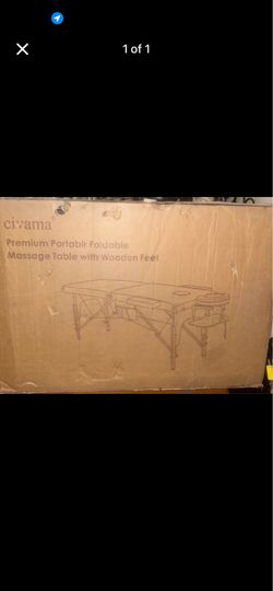 Massage table