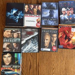 7 DVD Movies And 4-DVD Set For Knight Rider 1st season