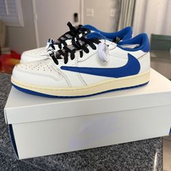 Jordan 1 Low Travis Scott Fragments 2.0 Size 10