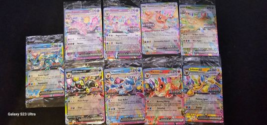 Pokémon Prismatic Evolutions EX Card Lot x9