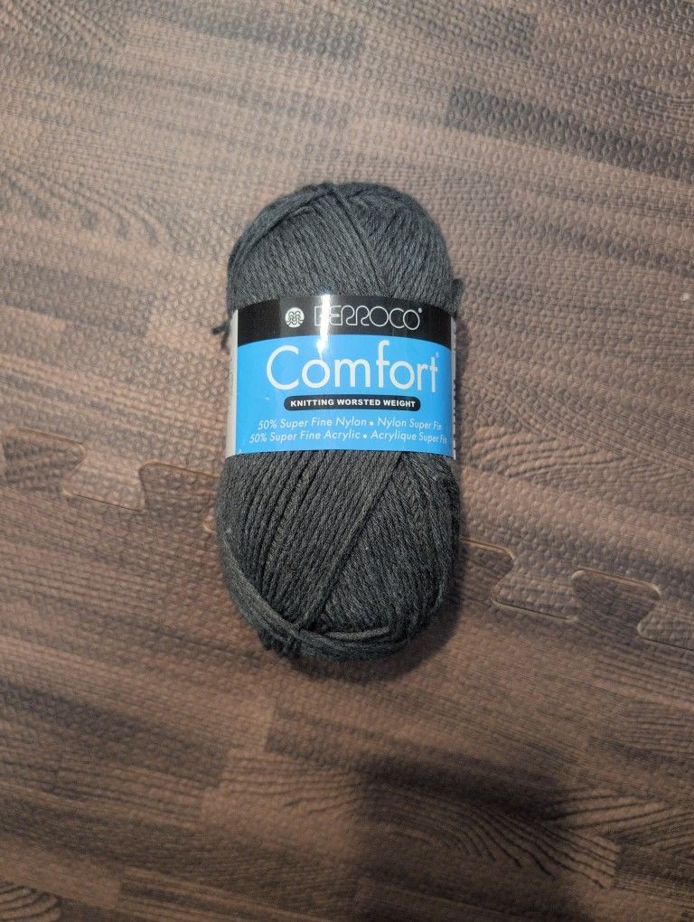 Berroco Comfort Worsted Weight 1 Skein Grey