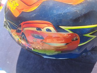 Lightning Mcqueen kids helmet
