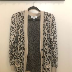 Magaschoni leopard cardigan