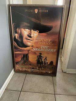 JOHN WAYNE - The Searchers  LARGE Theater Poster