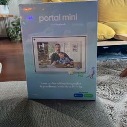 Facebook Portal Mini - Smart Video Calling Unopened 