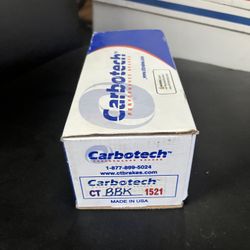 Carbotech 1521 Brake Pads - Big Brembo GT 6-Piston BBK | Street Performance Low Dust | Quiet Operation | Rotor-Friendly | CT1521 Compound