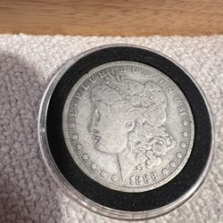 1888 O Morgan Silver Dollar