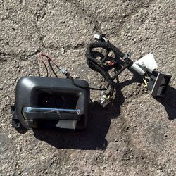 2014-2019 CHEVROLET SILVERADO FRONT LEY SIDE INTERIOR DOOR PANEL HANDLE OEM DRIVER SIDE