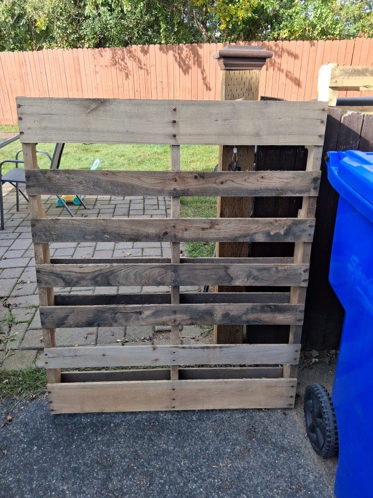 2 Wooden Pallets Free