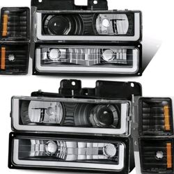 Obs Silverado 88-98 New Headlights 