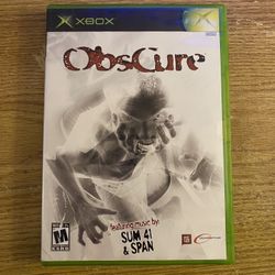 Obscure Xbox CIB