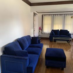 Royal Blue Coach Set 