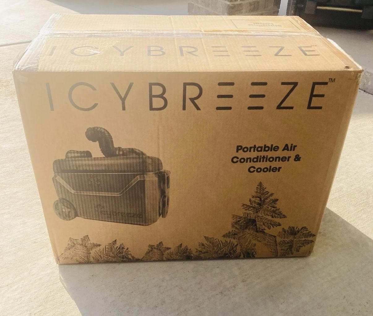 ICYBREEZE Portable Air Conditioner Cooler Platinum MIDNIGHT