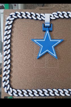 3d printer Dallas cowboys chain