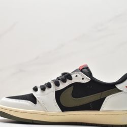 Jordan 1 Low Travis Scott Olive 164