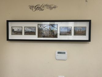 Beautiful Framed and matted Winery Field Pictures