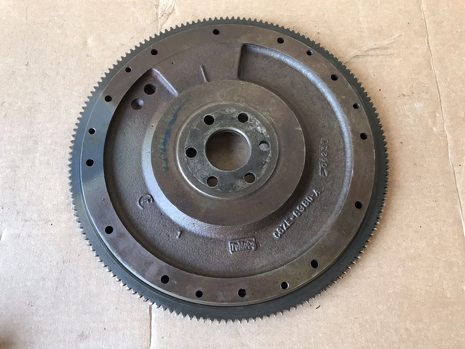 Ford 302 351 engine block original flywheel 60s 70s Marine motor