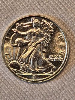 Walking Liberty Round by Golden State Mint