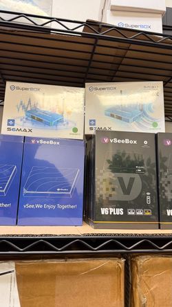 VSee Box V6 Max V See Box V6 Plus Superbox S7 Max Super Box S6 Max - Entertainment Boxes