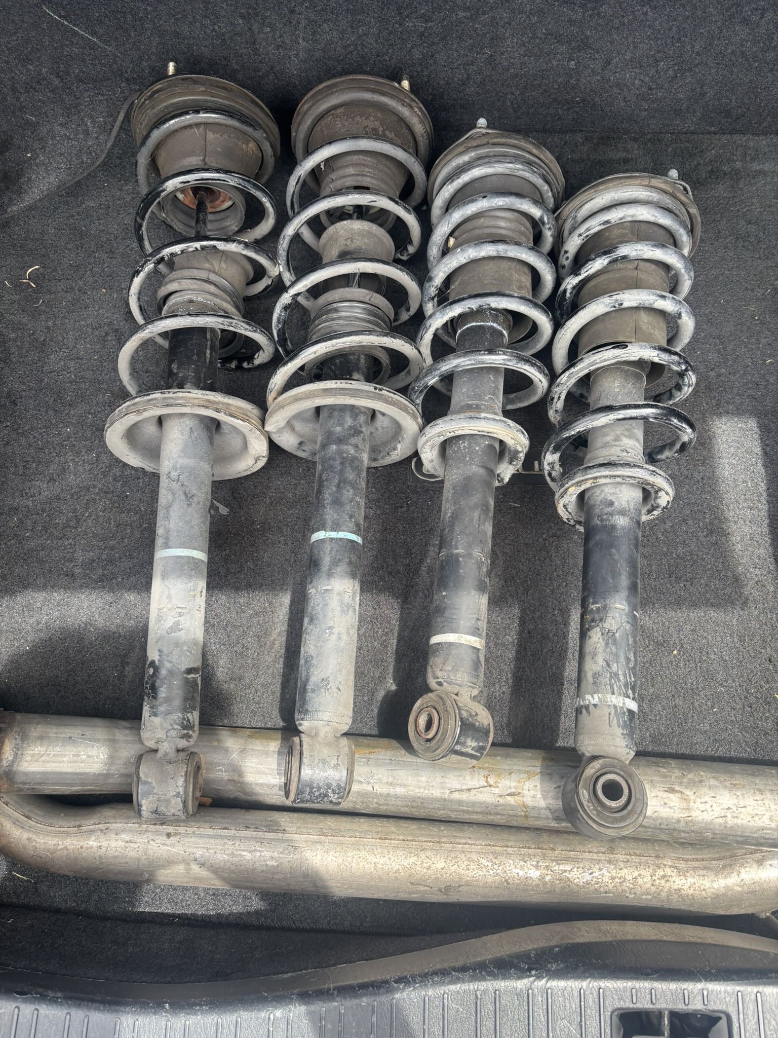 LS400 stock suspension
