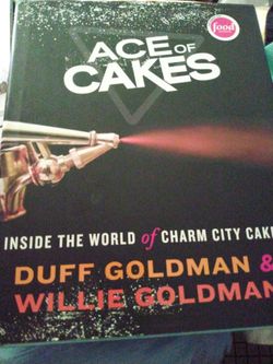 ACE OF CAKES SIGNED BOOK DUFF GOLDMAN