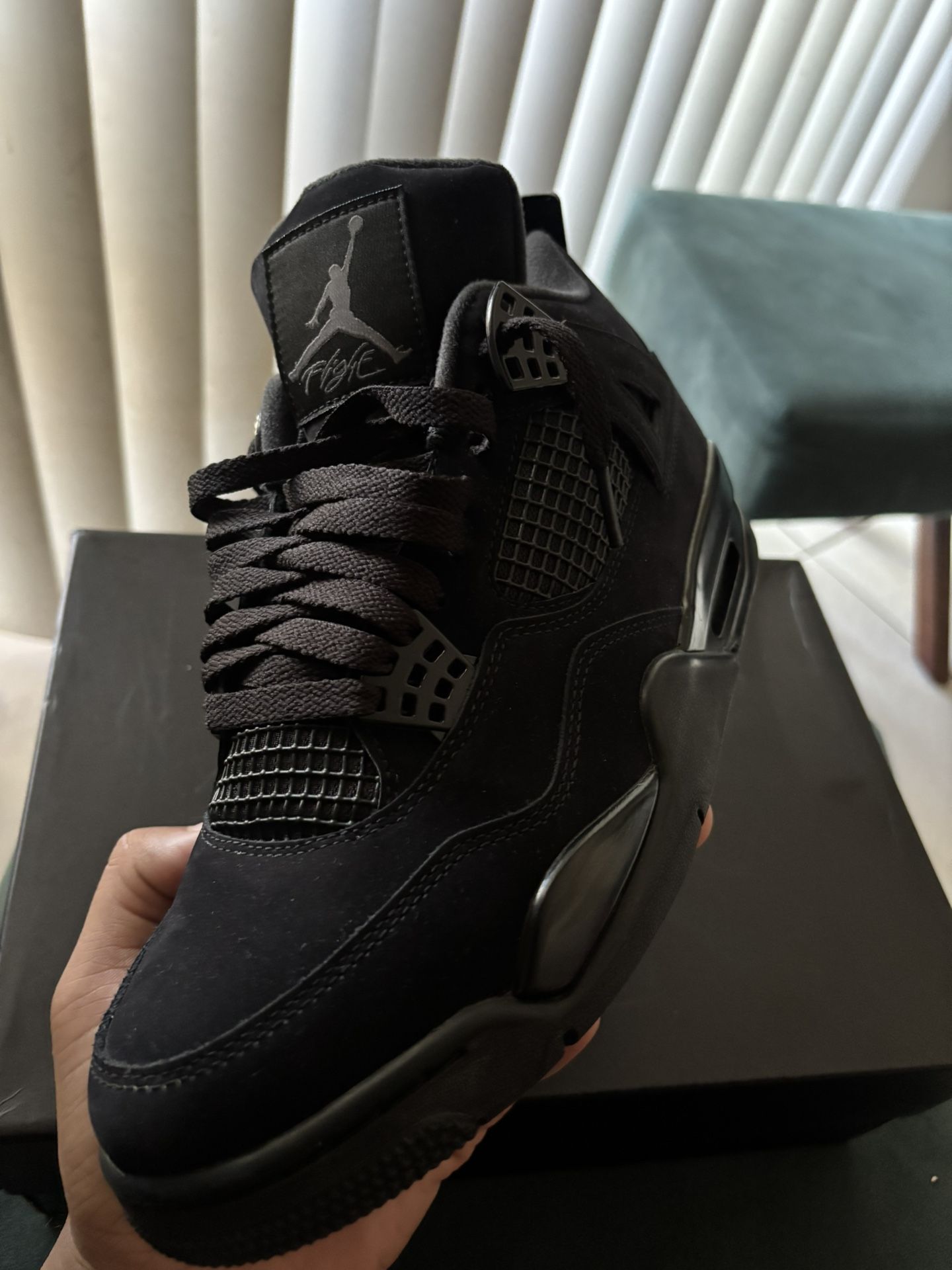 Jordan 4 Retro Black Cat Size 9.5