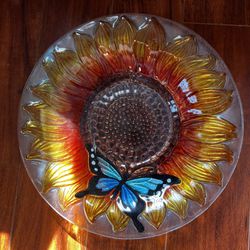 Vintage STYLE Sunflower Bowl 