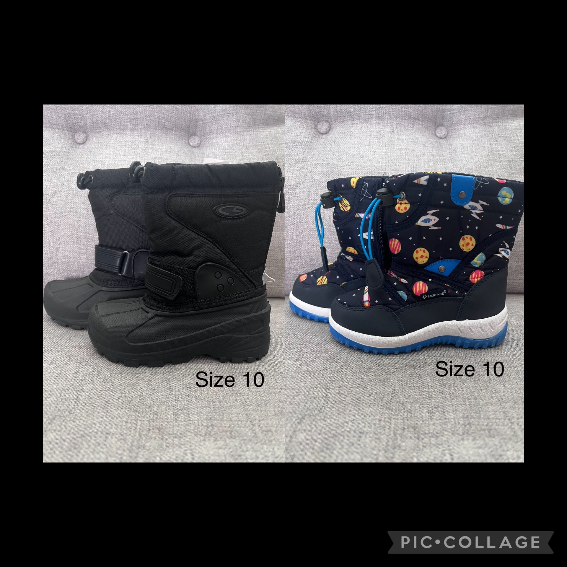 Kids Snow Boots Size 10