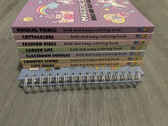 Bold and Easy Coloring Book