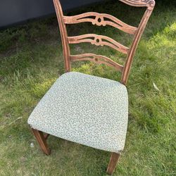 Cute Antique Looking Wood Chair 