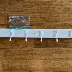 White Coat Rack