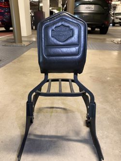 Harley-Davidson Motorcycle Backrest & Sissy Bar