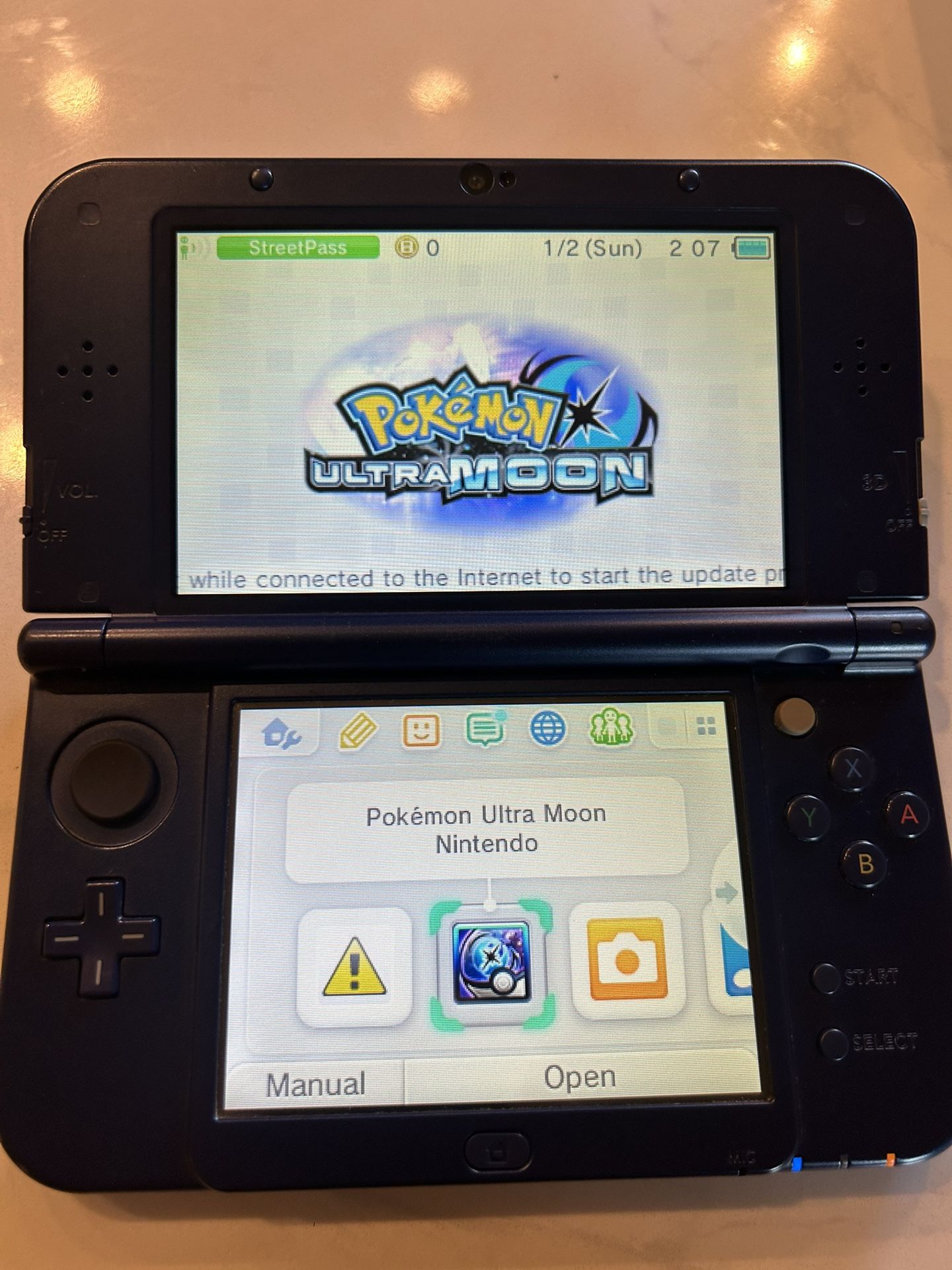 Blue New 3DS LL