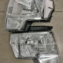 09-14 Ford F150 Headlights Luces Micas Calaveras Faros Faroles Focos