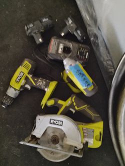 Ryobi Drill And Impact