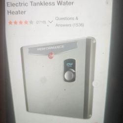 Electric Tankless Water Heater