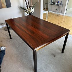 Solid Cherry Wood Dining Table 
