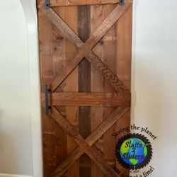 Brown Barn Door